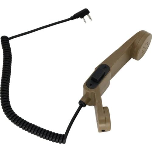 TAC-SKY For Baofeng Walkie-Talkies UV-5R UV-6R an Military Broadcast Microphone Handheld Speaker Ptt H250 Kenwood Ptt