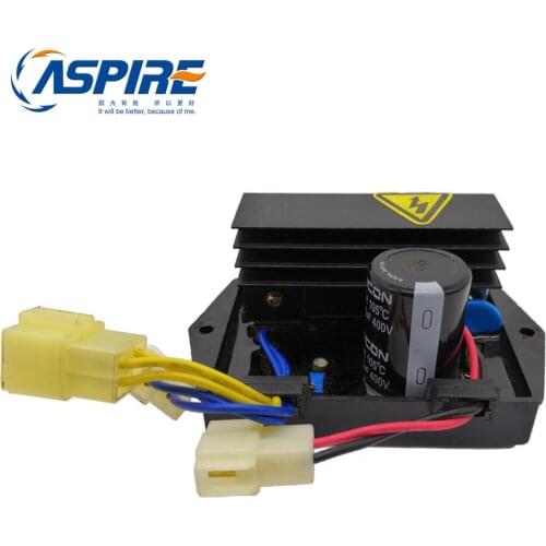 6 Wires Universal Gasoline Diesel Generator Spare Parts AVR Sourcing GFC9-3A7G Replace For KIPOR GFC9-3A7G-2