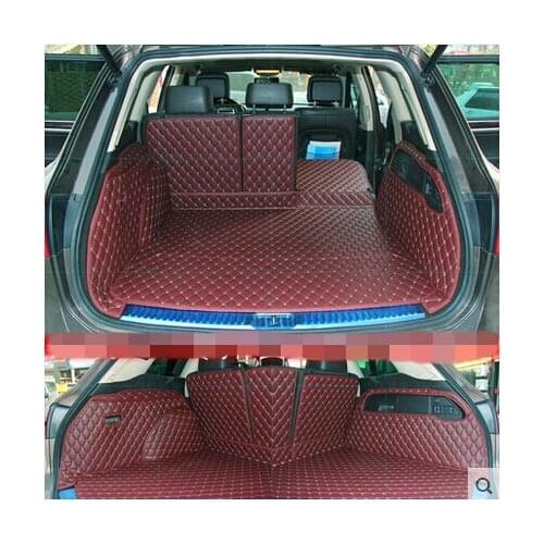High quality Special car trunk mats for Volkswagen Touareg -2011 durable waterproof boot carpets for Touareg 2015 styling