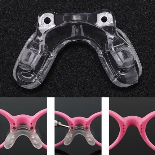 1PCS Children Kid Clear Silicone Anti-slip Stick On Nose Pads Pad For Eyeglass Eye Glasses Accessories