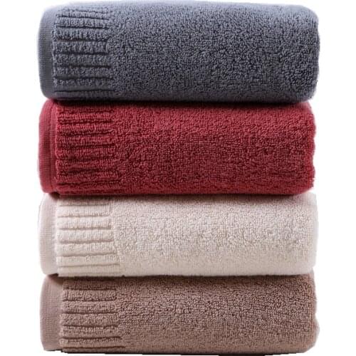 100% Cotton 500g Highly Quality Bath Towel Hotel Thick Beach Towel Soft 140*70cm Bath Towel