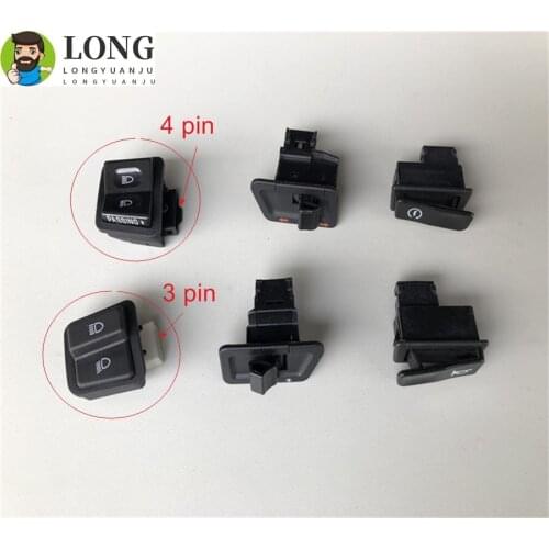 5 X Motorcycle Switches Button Healight Fog Light Horn Turn Signal Blinker High Low Beam Electric Start Kill Buttons For GY6 125