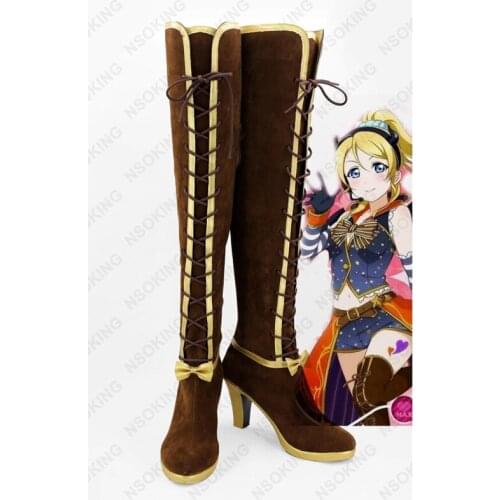 Anime Shoes Lovelive Maki Nishikino Cosplay Boots Ellie Love live