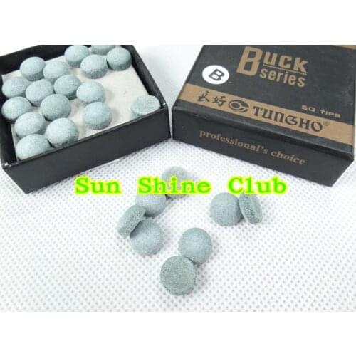 Free shipping!50pcs/lot cheap pool hall snooker cue tips grade B snooker cue tips/10mm snooker table pool tips high quality