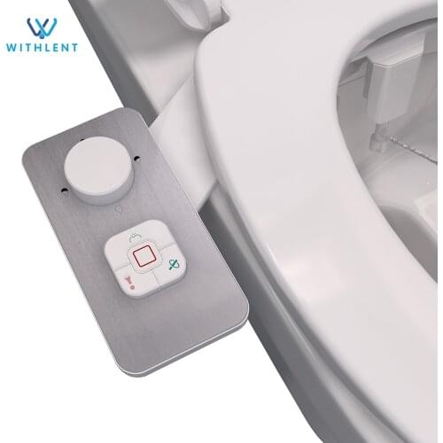 Bidet seat toilet shower nozzles non-elecitric bidet attachment muslim Shattaf Washing duoche sprayer with self cleaning