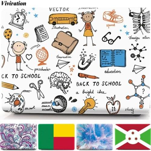 Back to School Gift Replace Cover Shell For Macbook Pro 13 A1278 A1706 A1708 2016 For Apple Mac Book Pro 15 A1286 A1707 PVC Case