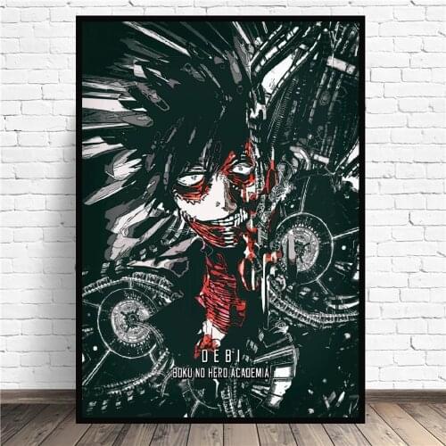 Dabi Boku no Hero Anime Art Print Modern Poster Wall Pictures Living Room Decor