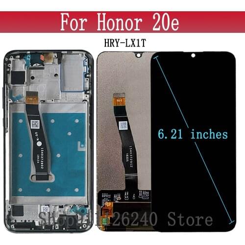 AAA Quality LCD+Sensor Frame For HUAWEI Honor 20e Lcd Display Screen Replacement For Honor20e LCD Screen HRY-LX1T Honer 20e