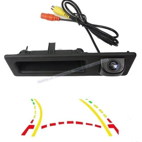 600L Intelligent Dynamic Trajectory Tracks Car Truck Handle Rear View Reversing camera For BMW F10 F11 F25 F30 BMW 5 BMW 5/3 X3