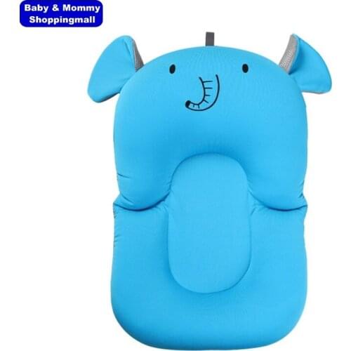 Newborn Baby Bath Mat Baby Shower Cushion Protection Foldable Air Cushion Non-slip shower mat safety protection