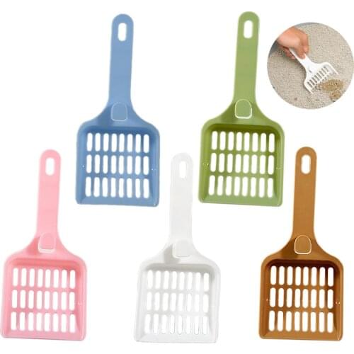 Cat Litter Shovel Pet Cleanning Tool Durable Plastic Scoop Cat Sand Cleaning Products Toilet For Dog Cat Clean Feces Supplies