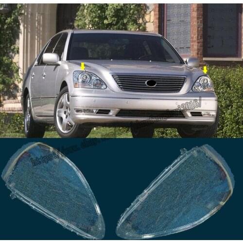 For Lexus LS430 2004-2005 Headlight Headlamp Lens Cover Right&Left 2pcs high quality Car modification