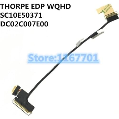 New Laptop/notebook LCD/LED/LVDS cable for Lenovo Thinkpad T460S T470S THORPE EDP WQHD SC10E50371 DC02C007E00 2560*1440P 3K
