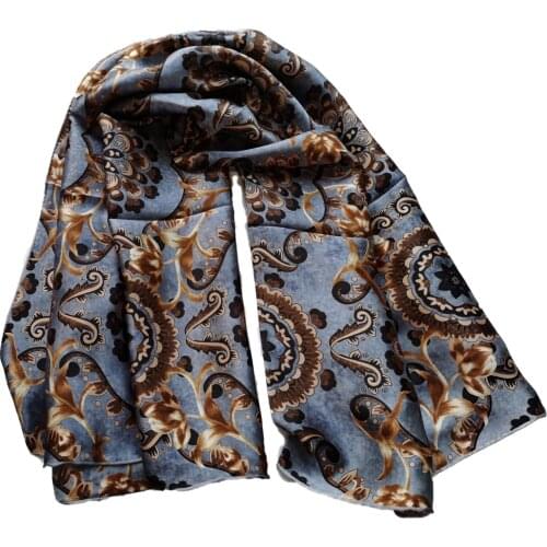 106CM Square 100% Silk Scarf For Women Large Sunscreen Shawl Hair Wraps Hijab Party Capes Beach Cover-ups 16 momme