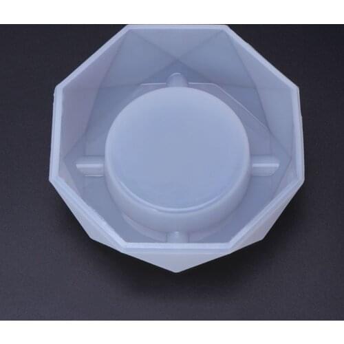 Silicone Mold Craft Ashtray Epoxy Resin Plaster Cement DIY Jewelry Making Cake Decoration Plants Silicone Molds