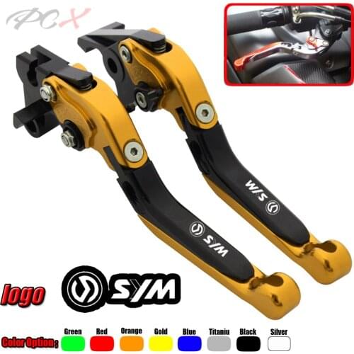 For SYM CRUISYM 300 2017-2018 2019 folding extendable left right brake levers