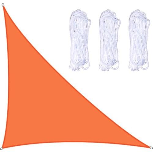 For Outdoor Patio Backyard Swimming Pool Balcony Terrace Awning Shade Sail Muti-color 3x4x5m 3*4*5 M With Three Ropes Sunshade
