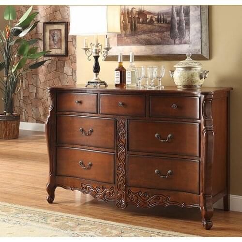 American style vanity table with drawers drawer chest side cabinetWA630