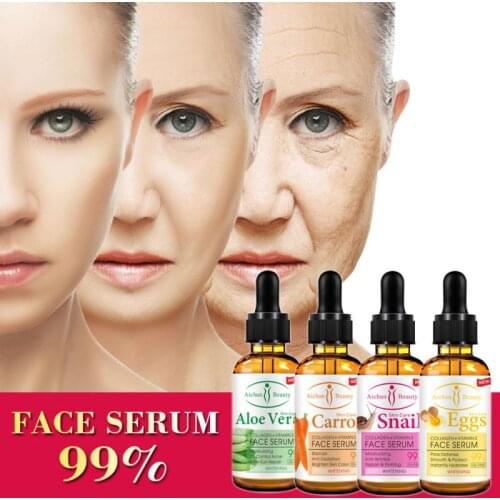 Snail Egg Pore Contraction Brushing Whitening Facial Serum Anti-aging Egg Pore Contraction Facial Skin Care 30ML TSLM1