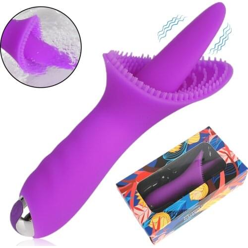 Sex Tongue Cunnilingus Vibrator Clitoris Stimulator Masturbator for Woman 10 Speeds Charging G Spot Clit Vibrator Adult Sex Toys