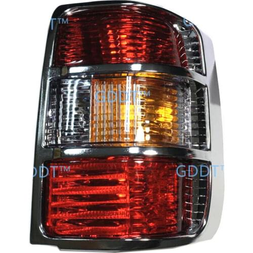 1 Piece Wide Body V33 Crystal Tail Lamp for Pajero Parking Light for Montero 1989-1999 Turning Signal Clearance Light 4 Bulbs