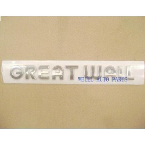 3921033-S08 "GREAT WALL" logo For Great wall Florid