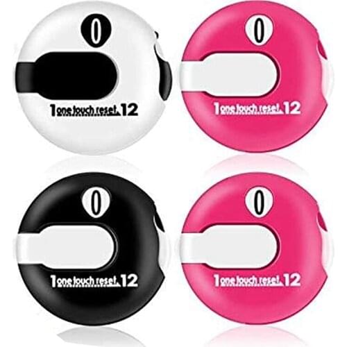 4 PCS Golf Score Counter Clicker Mini Stroke Counter with One Key Reset Handheld Score Counter Golf Sports Accessories