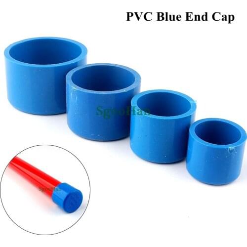 5~100pcs Size 20~50mm PVC Pipe End Plug Connector Irrigation System Watering Plastic End Cap Frame Fittings Fish Tank Joints
