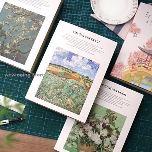 120 Sheets Thicken Beige Paper Sketch Book Student Art Painting Drawing Watercolor Book Graffiti Sketchbook School Stationery
