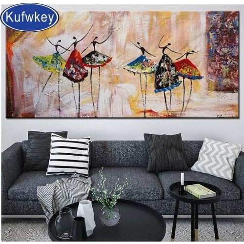 Diamond mosaic girl,diamond painting cross stitch 5d diy diamond embroidery full Square round drill abstract ballet art