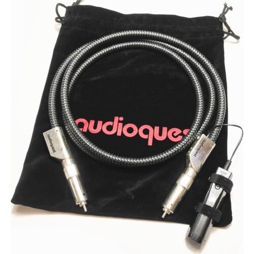 Audiophile WEL SIGNATURE 72V DBS Silver Hifi Audio RCA Digital Coax Cable