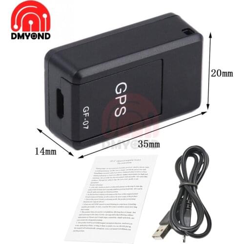 GF-07 GPS Locator Car Magnetic Anti-theft Tracker Real Time Car Gps Tracker Anti-Lost Recording Tracking Device Voice Control