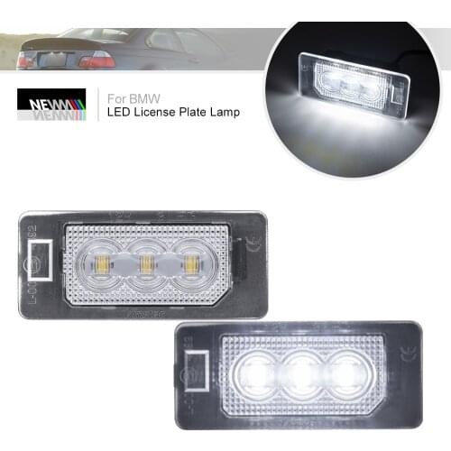 For BMW E82 E88 F22 F23 F45 E46 E90 E91 E92 E93 F30 F31 F34 F32 F36 F33 E39 E60 E61 F10 Led License Plate Lights Auto Tail Lamps
