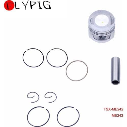 70CC Piston Rings Pin Kit for Honda ATC70 TRX70 XL70 XR70 CRF70F Dirt Pit Trail Bike ATV Quad