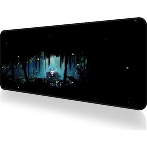 Hollow knight mat Xxl Mouse Pad black cute mousepad gamer rug Carpet desk mat cute pc accessories Rubber base gaming accessories