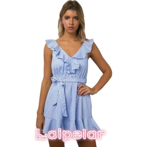 Синие летние платья Laipelar China At AliExpress