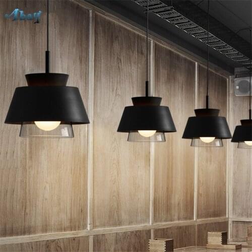 Nordic Restaurant Pendant Lights Pot LED Modern Dining Table Cafe Bar Clothing Salon Shop Iron Glass Decor Droplight Fixtures