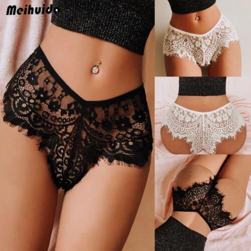 Sexy Women Underwear Bottoms Lace Lingerie Exotic Pants