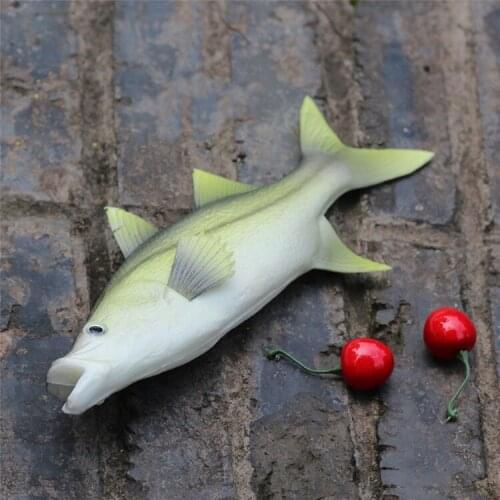 Toye kitchen Tuna Fish Seafood Pu Fake Food Simulation Model Kid Toys Kitchen Decoration Props Teaching Materials Aids Sea