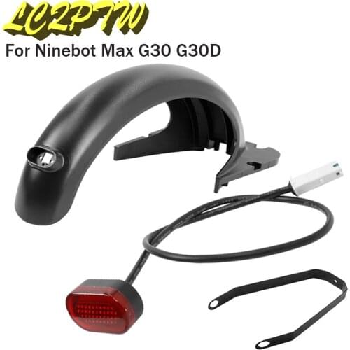 Rear Mudguard Tyre Splash Guard ReplacementsFor Ninebot Max G30 Electric Scooter Mudguard Bracket Aluminium Alloy Accessories