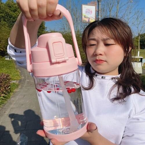 1700ml/2400ml New Portable Water Bottles BPA Free Sport Drinking Bottle Outdoor Camping Cycling Hiking Sports Shaker Bottles