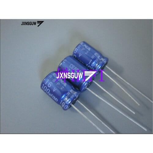 20PCS ELNA BP 16V 100UF 10V 25V 35V 50V 100V 4.7UF 33UF 22UF 10UF 3.3UF 1UF 2.2UF 0.47UF blue robe electrolytic capacitor CE-BP