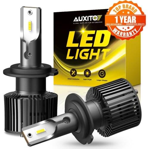 AUXITO 2x H7 LED Canbus 16000LM High Power Headlight For Alfa Romeo Stelvio Giulietta H1 H4 H11 H8 9006 LED Bulb Turbo Car Lamp