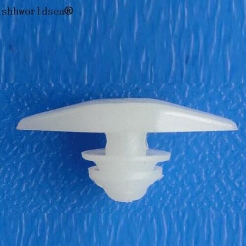 Shhworldsea auto clips&fasteners Weatherstrip Retainer Fits Into 5mm Hole for Honda 73862-672-0030