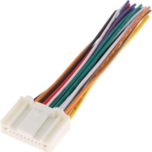 Car Stereo ISO Plug Adapter Wiring Harness Connector Plug Fits Nissan Tiida