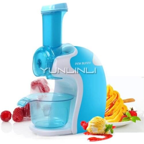 200W Household Ice Cream Maker Fruit Ice Cream Machine Portable Ice Cream Maker JIC-01