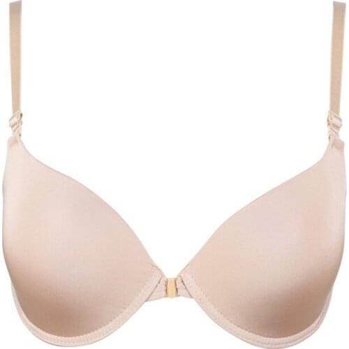 Women Lingerie Seamless Front Button Bra Push Up Underwear Buckle Female Small Chest Underwire Bra New