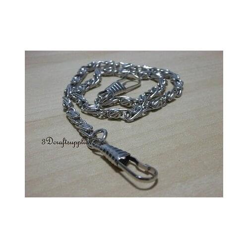 Bag chain purse chain for bag metal handle bag chain purse chain for bag strap chain nickel 40 cm K27