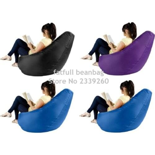 Cover only No Filler - Home furniture flag bean bag chair cover Indoor/outdoor arm chair chaise lounge bean bag