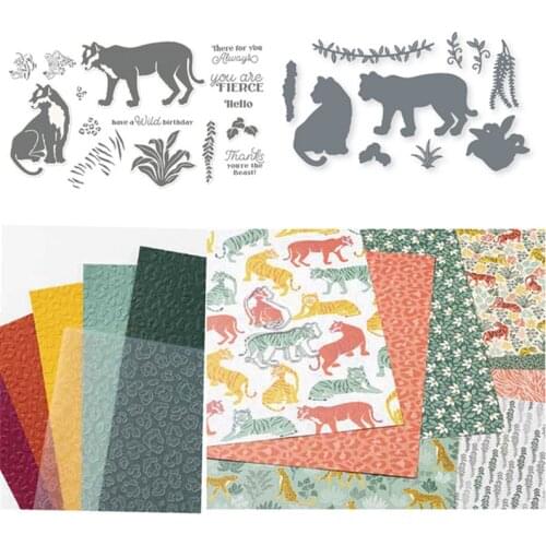 Metal Cutting Dies and Stamps Stencils For DIY Scrapbooking Photo Album Die Cut Embossing Paper Card Stamps And Dies New 2021